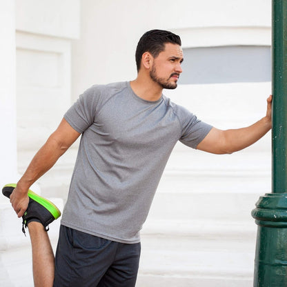 Workout Shirts for Men, Moisture Wicking Quick Dry Active Athletic Men'S Gym Performance T Shirts