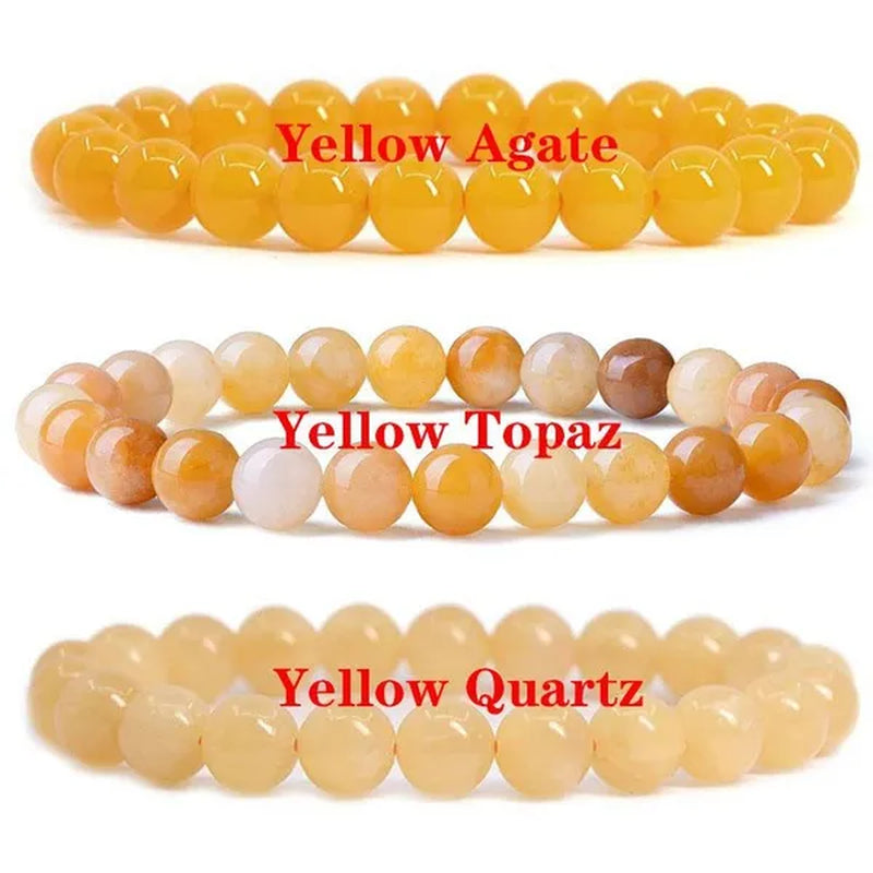 6mm 8mm Natural Stone Chakra Beaded Charm Bracelets Tiger Eye Amethyst Lapis Lazuli Healing Beads Bracelet Women Yoga Jewelry