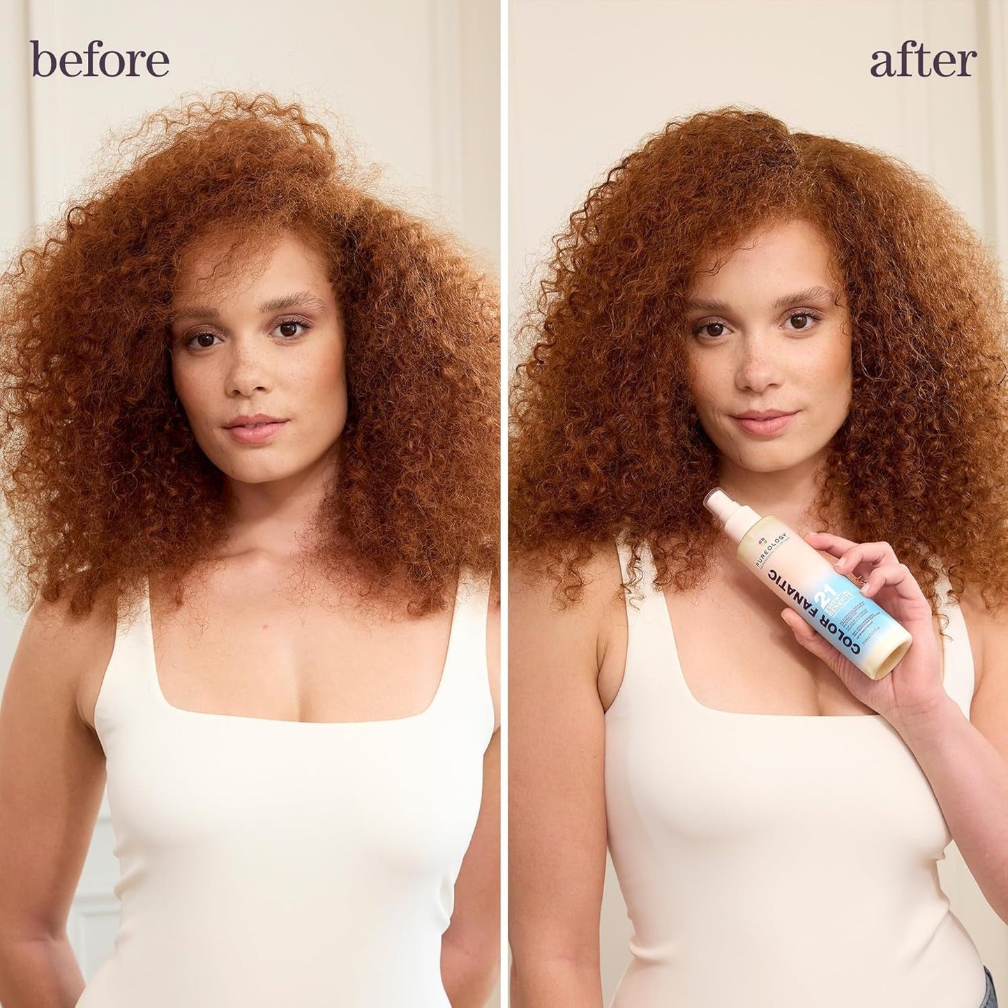 Pureology Color Fanatic Multi-Tasking Leave-In Spray - for Color-Treated Hair, Leave-In Heat Protectant Treatment, Sulfate-Free & Vegan
