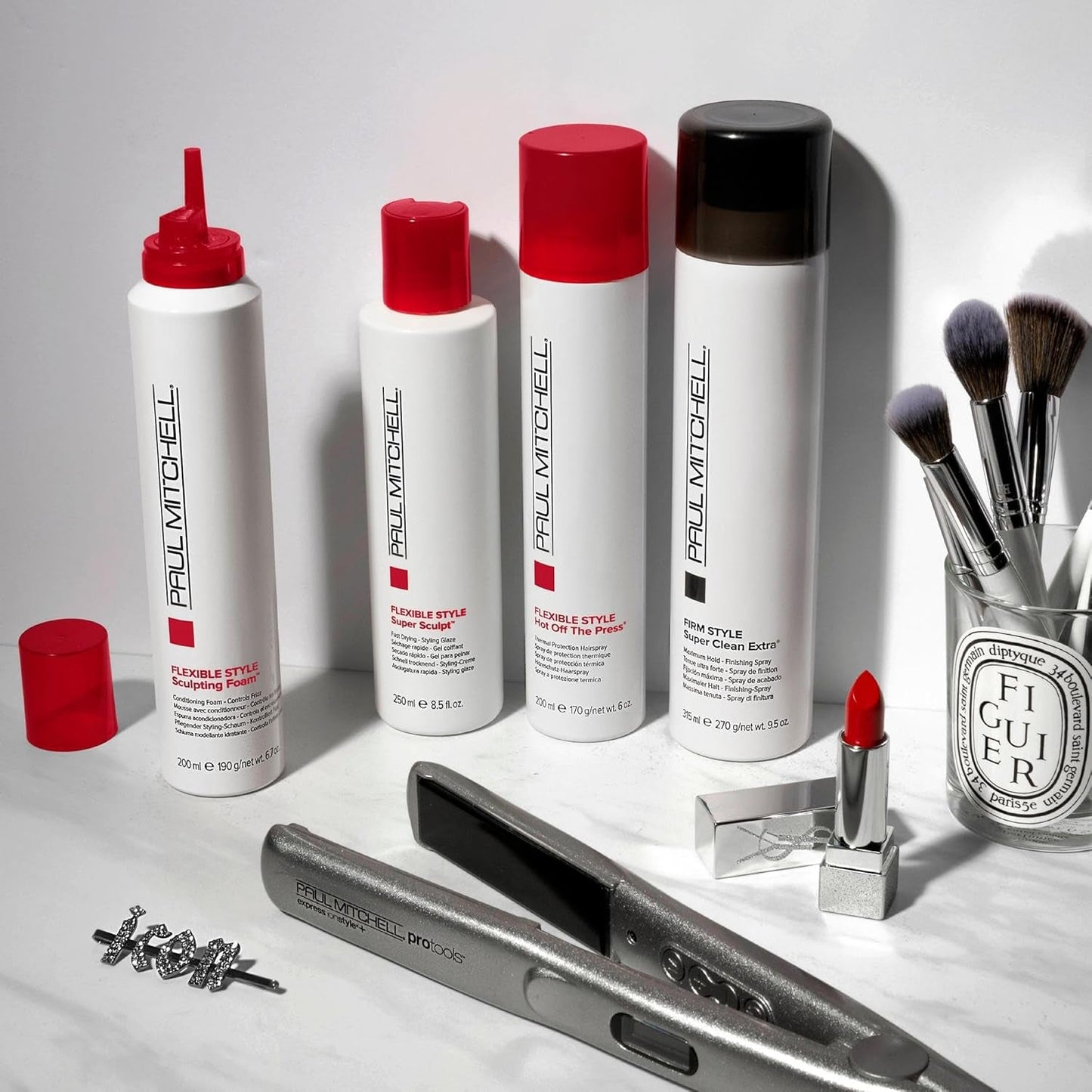 Paul Mitchell Sculpting Foam, Conditions + Controls Frizz, for All Hair Types
