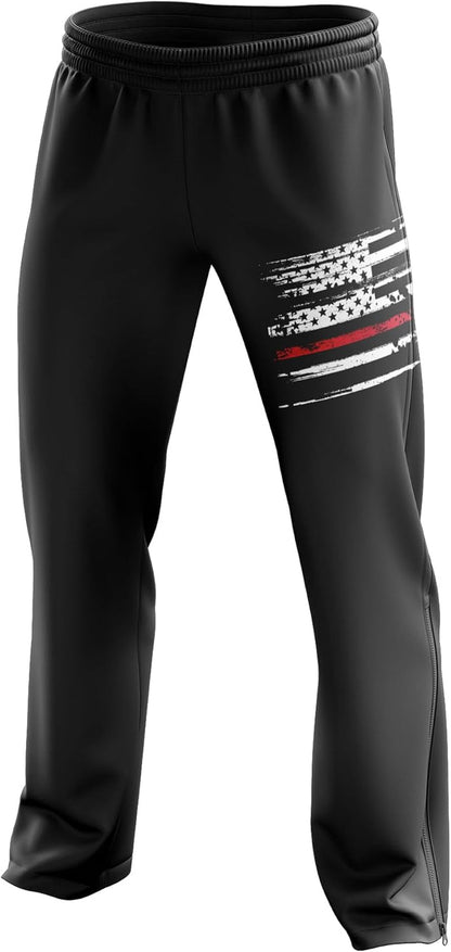 American Flag Sweatpants - Joggers for Men Women Fitness Workout
