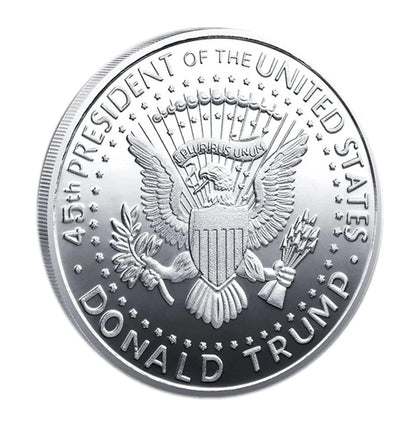 SILVER PLATED Trump 2024 TAKE AMERICA BACK! W/Display Case Masters Coins
