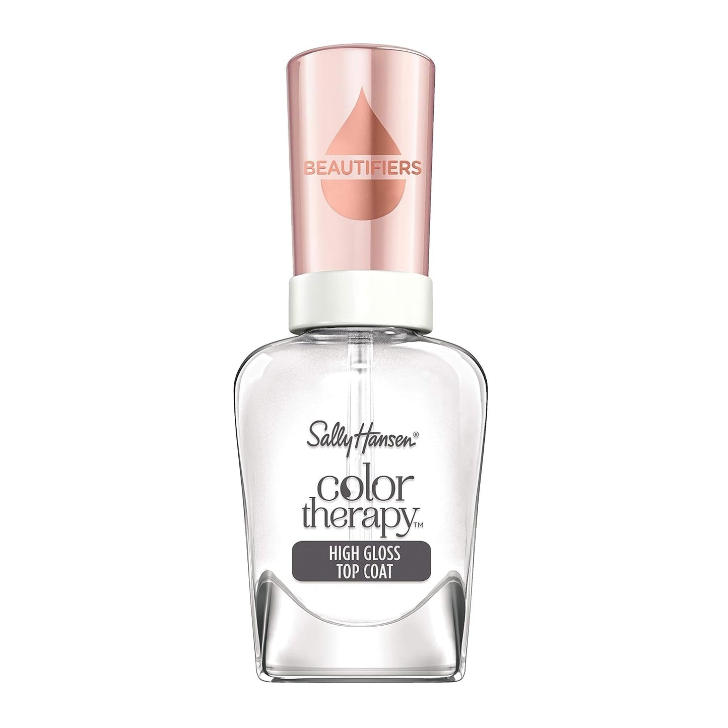 Color Therapy™, High Gloss Top Coat, Argan Oil, Long Lasting, Healthy Nails, Clear Nail Polish - WORLD TIME VISITS
