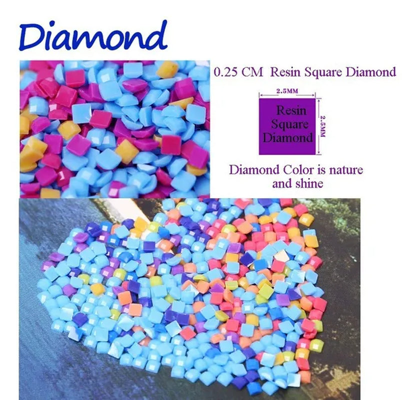 5D Diamond Painting Full Drill Kits for Adults, Wolf  DIY Diamond Embroidery Full Drill for Home Decor - WORLD TIME VISITS