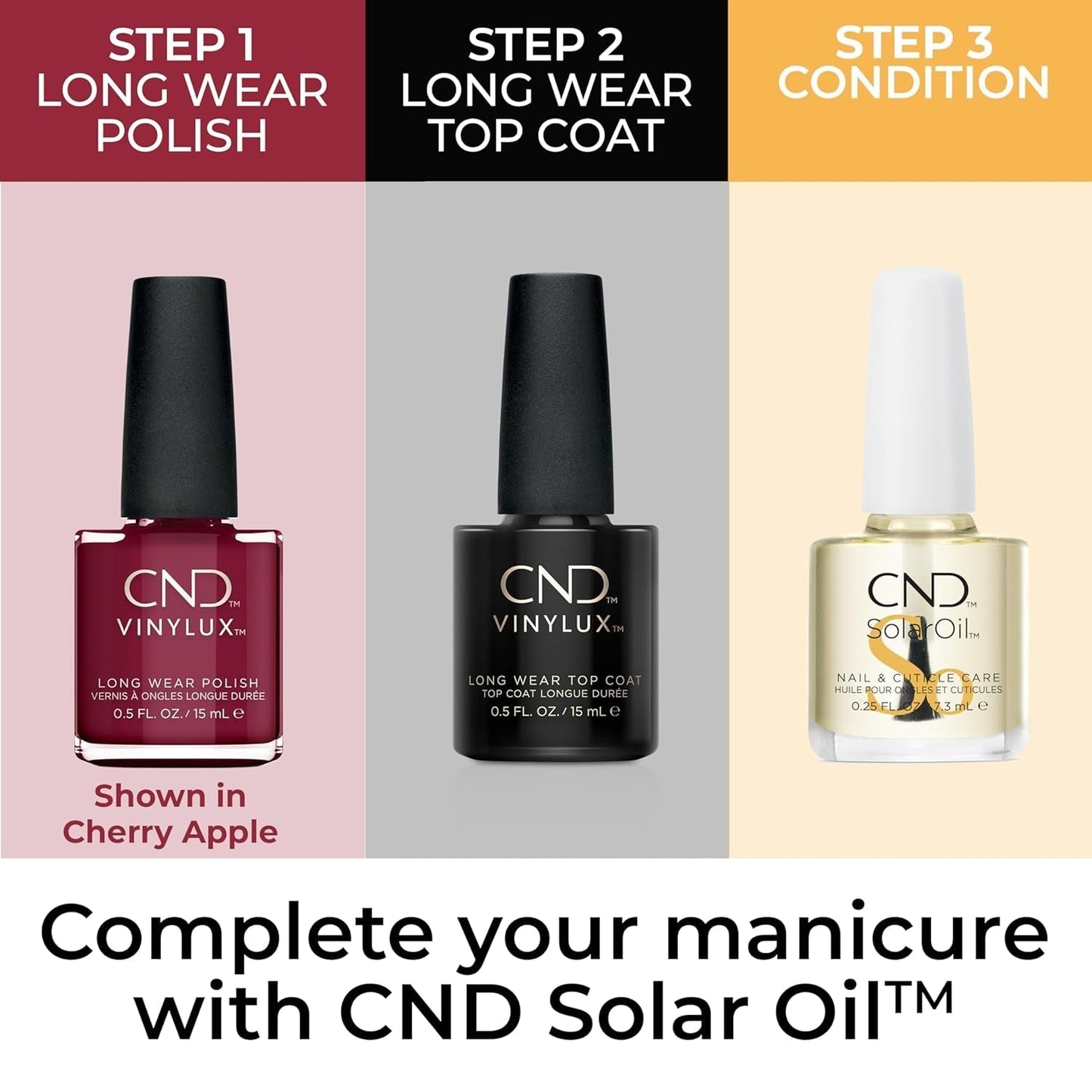 CND Vinylux Longwear Purple Nail Polish, Gel-Like Shine & Chip Resistant Color, 0.5 Fl Oz