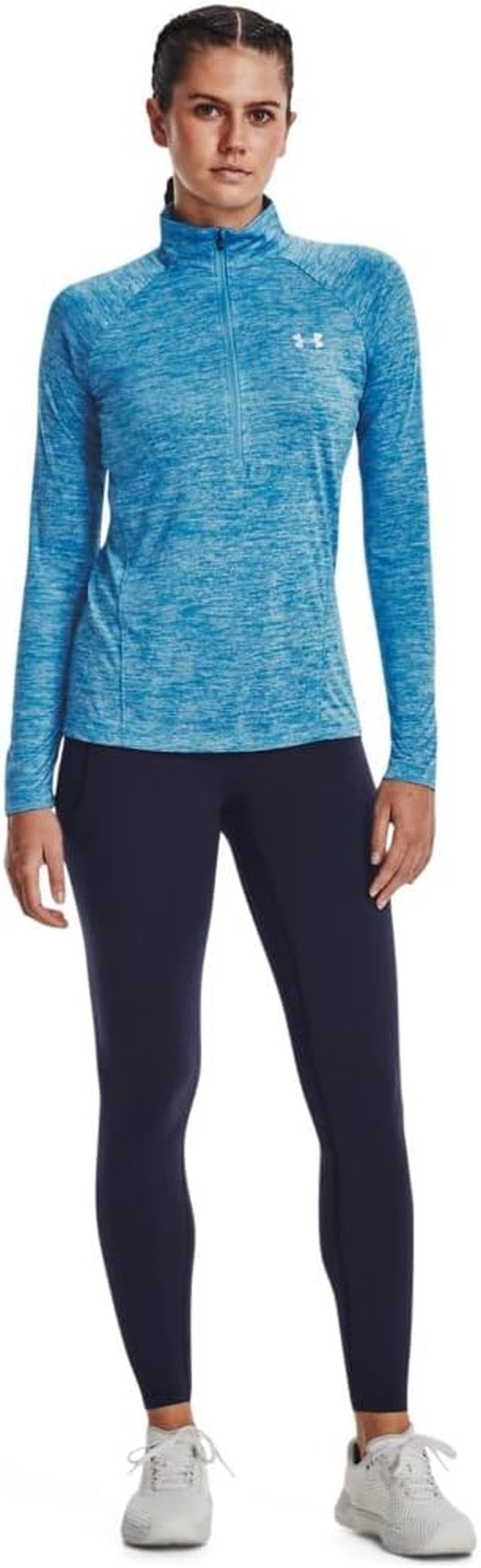 Women'S Tech Twist ½ Zip Long-Sleeve Pullover - WORLD TIME VISITS