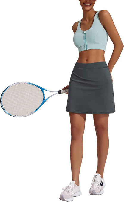 Women'S Active Performance Skort Lightweight Skirt for Running Tennis Golf Workout Sports