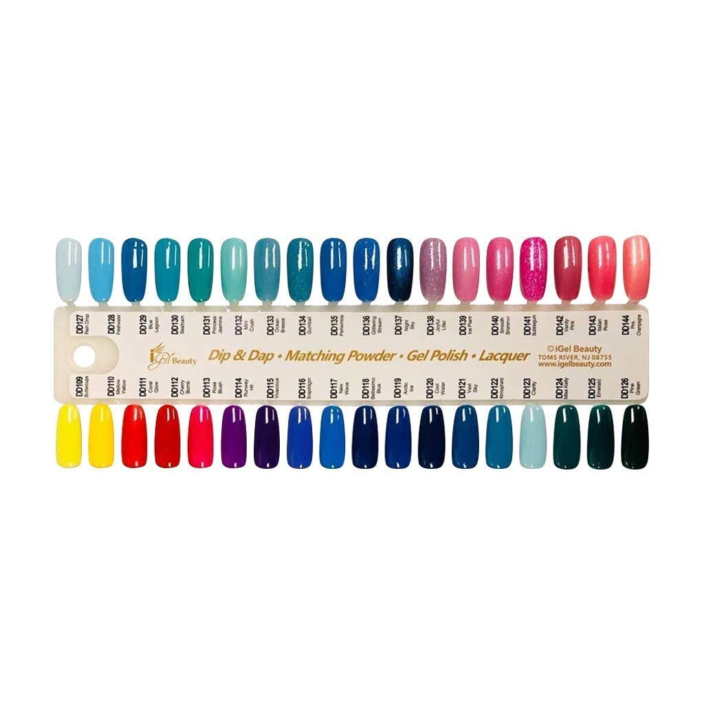 Igel - 100% Pure Gel Nail Polish - Dip & Dap Collection (DD072 - Tranquil Aqua)