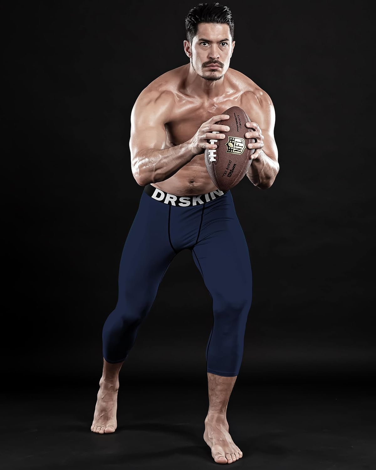 3, 2 or 1 Pack Men’S 3/4 Compression Pants Tights Leggings Shorts Sports Athletic Baselayer Running Workout Active