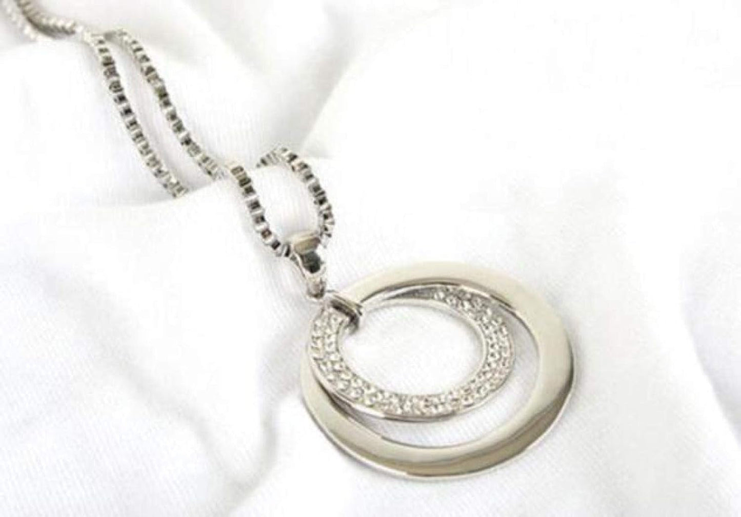 Necklaces for Women Infinity Love Heart Letter Pendant Charm Engagement Crystal Rhinestone Necklace Jewelry Gifts for Wife, Birthday or Chrismas Holiday Gift for Her, Mom, Girlfriends