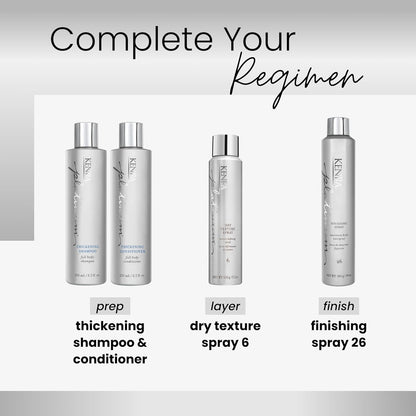 Kenra Platinum Dry Texture Spray 6 | Texture Defining Styler | Increases Texture & Fullness | Absorbs Oils & Impurities | Ultra-Lightweight, Non-Drying Formulation | All Hair Types