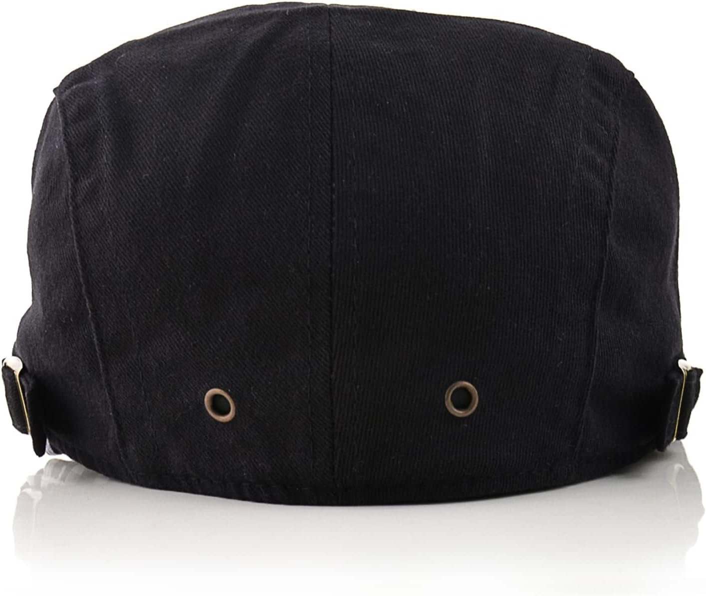 Men'S Beret Hat Cotton Buckle Adjustable Newsboy Hats Cabbie Gatsby Cap