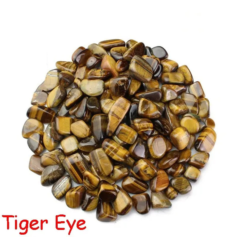Natural Healing Crystal Mixed Stones Tumbled Chips Crushed Stone Gemstone Crystal Jewelry Aquarium Fish Tank Home Making Decoration