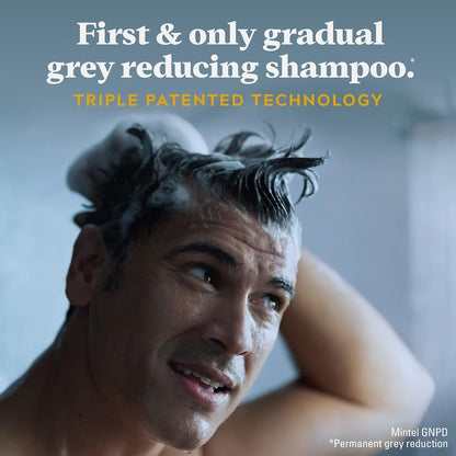 Control GX Grey Reducing 2-In-1 Shampoo and Conditioner, Gradual Hair Color for Stronger and Healthier Hair, 4 Fl Oz - Pack of 1 (Packaging May Vary)