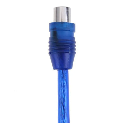 1Pc 30Cm 2 RCA Male to 1 RCA Female Copper Aluminum Cable for Car Audio Plated Coaxial Aux Cable for Laptop TV DVD Amplifier