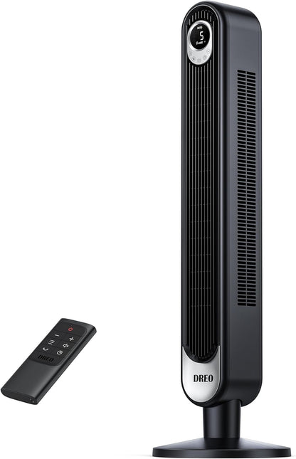 Evaporative Air Cooler, 40” Cooling Fans That Blow Cold Air, 2023 Upgrade with 80° Oscillating & Tower Fan 42 Inch, Cruiser Pro T1 Quiet Oscillating Bladeless Fan with Remote, 6 Speeds