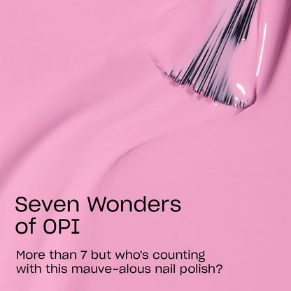 OPI Nail Lacquer Nail Polish | Opaque Bright Pink Crème Chip Resistant Nail Polish | Vegan, Fast Drying, Streak Free