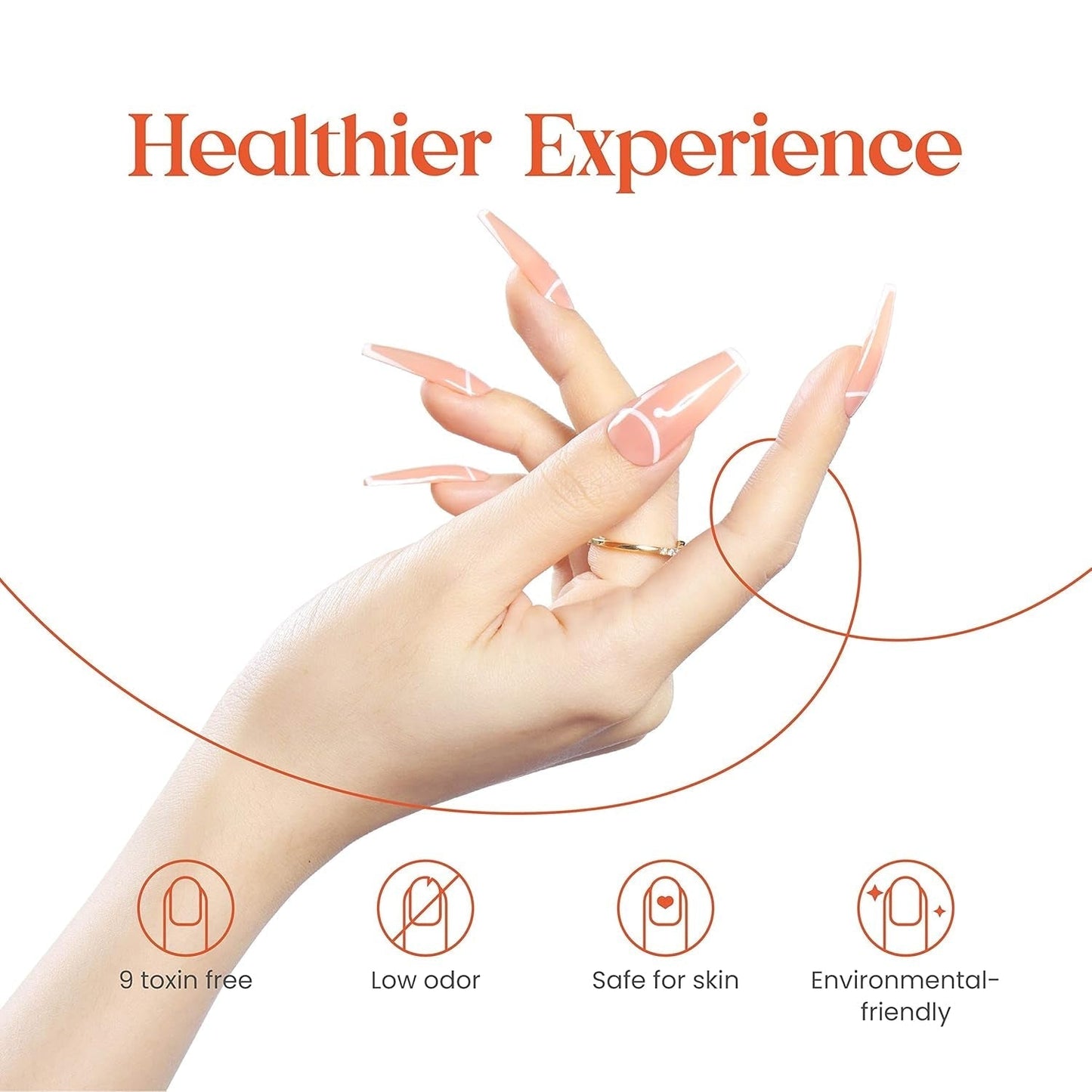 6 Colors Transparent Jelly Sheer Pink Nude Kit Libra Collection Soak off UV Nail DIY Home Art Design Gifts Spring Summer Nails