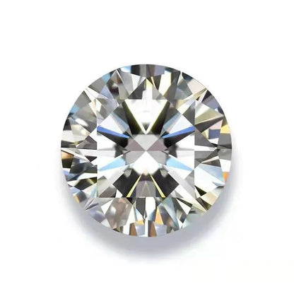 Luxury Moissanite D Color Round Shape VVS1 Excellent Clarity Natual Moissanite With GRA Certificate Report and Card (0.5Carat /1.0 Carat /2.0 Carat /3.0 Carat /4.0 Carat /5.0 Carat)