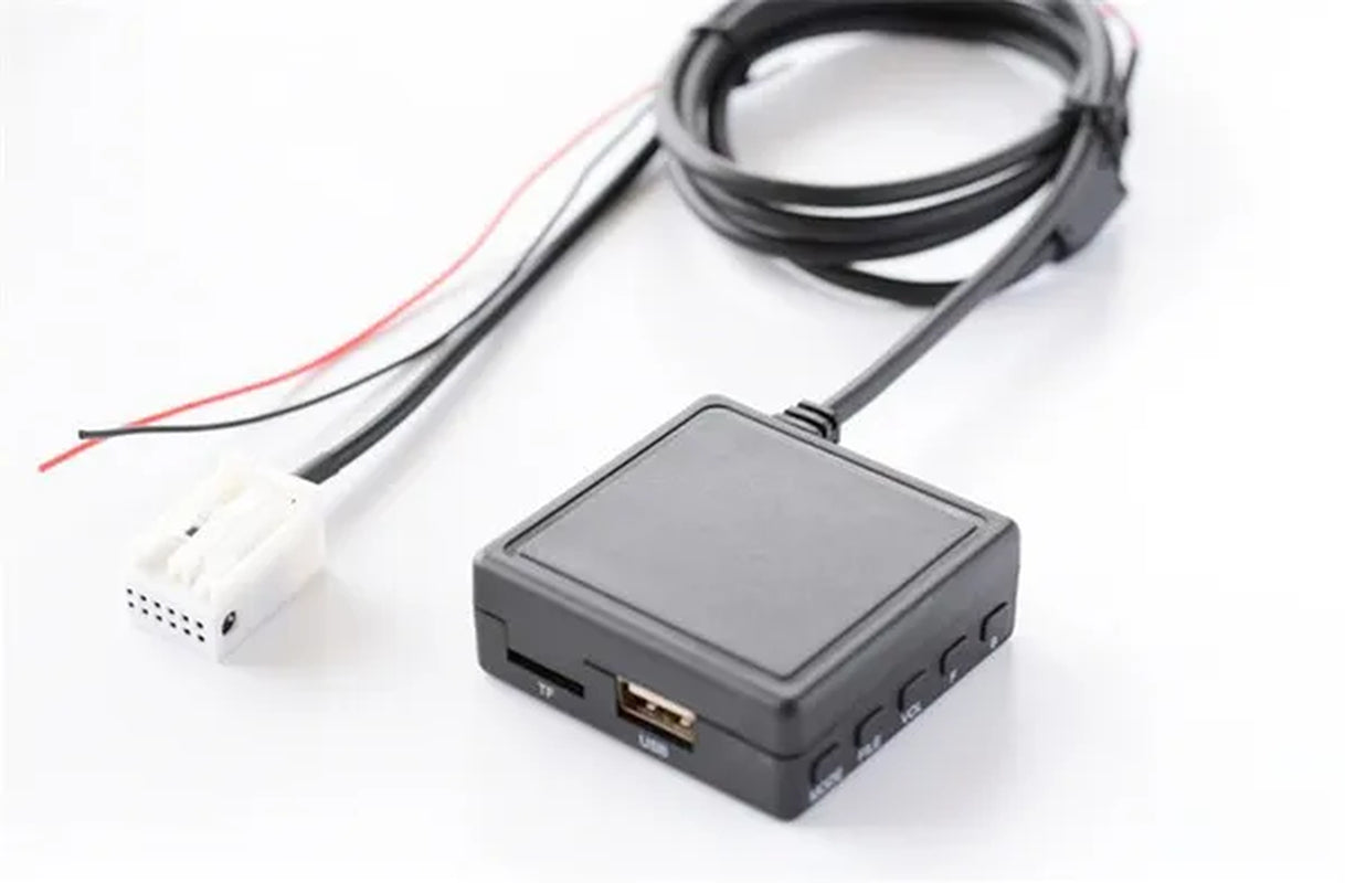 Car Audio AUX Cable Adaptor + MIC for Mercedes Benz W169 W245 W203 W209 Radio 1X