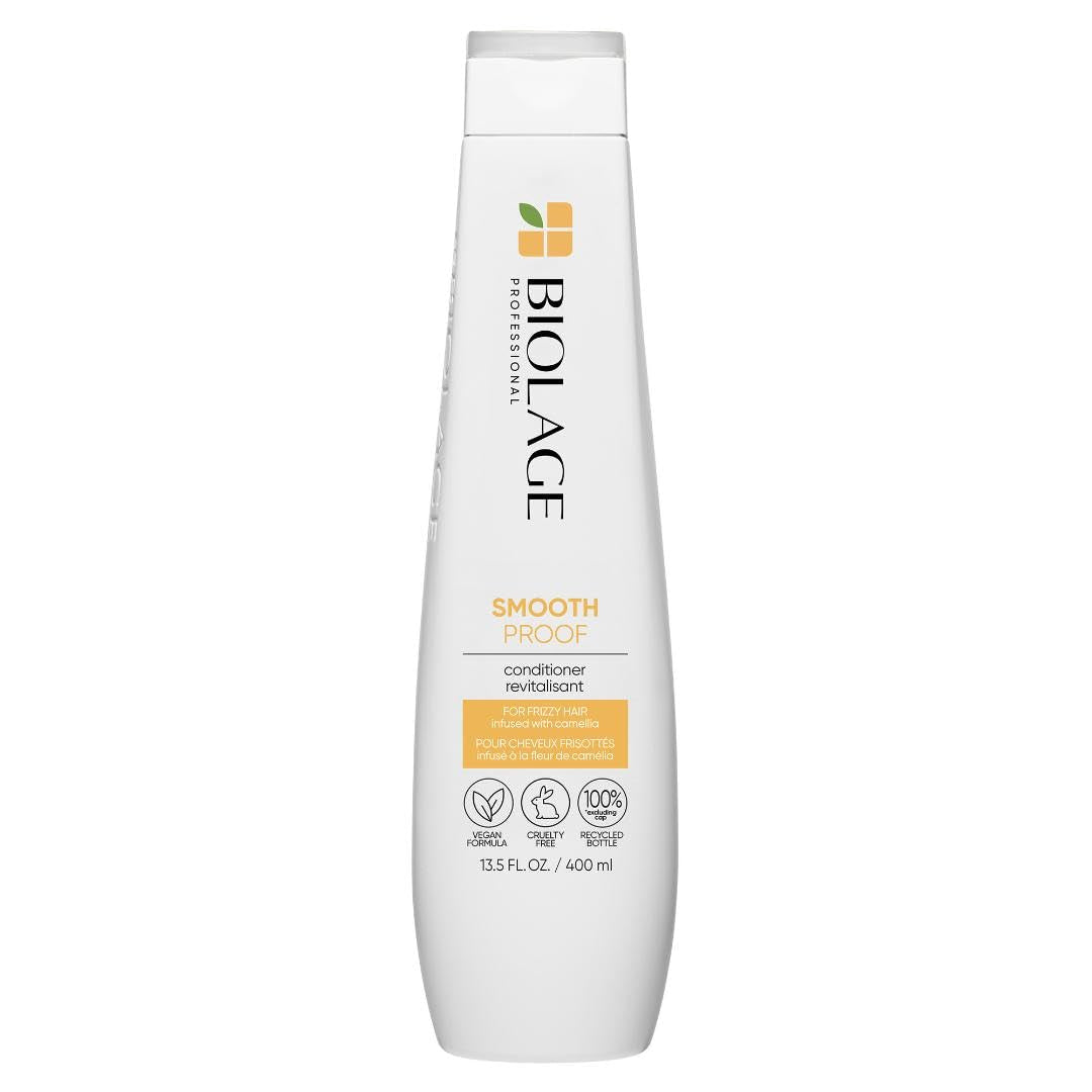 Smooth Proof Conditioner - for Frizzy Hair, Provides Humidity Control & Anti-Frizz Smoothness, Paraben-Free - WORLD TIME VISITS