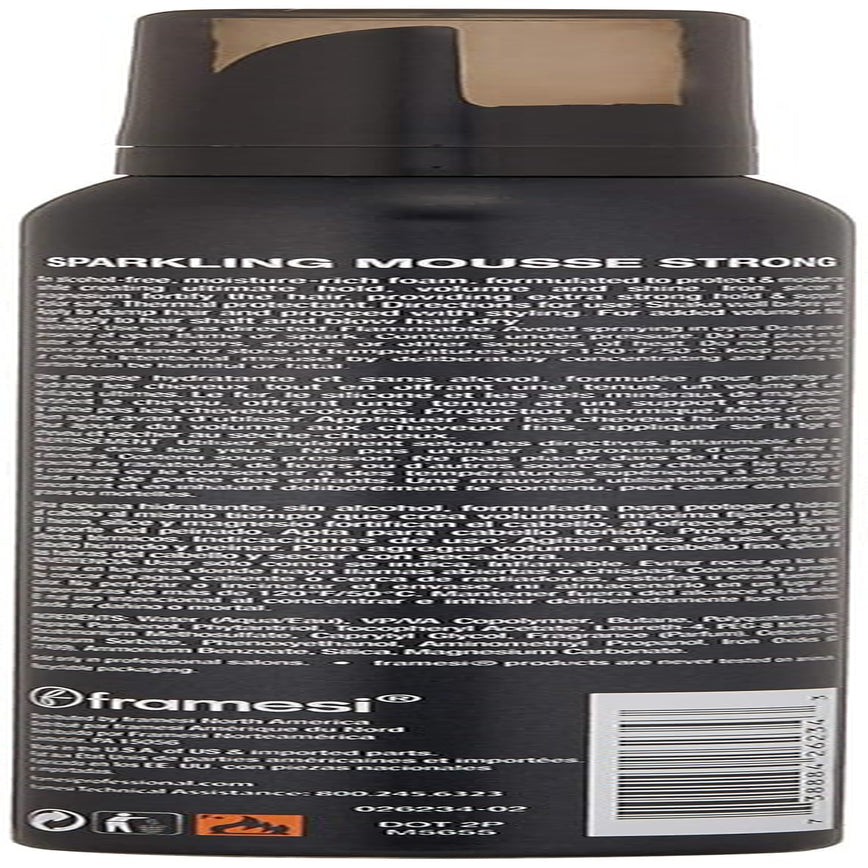 by Lava Sparkling Mousse, Strong Hold Hair Mousse for Color Treated Hair, 6.9 Oz - WORLD TIME VISITS