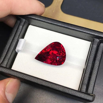 AAA Grade Exquisite Natural Pigeon Blood Ruby Loose Stone Fashionable Luxury Garnet Mozambique Not Inlaid DIY Gemstone Jewelry Main Stone