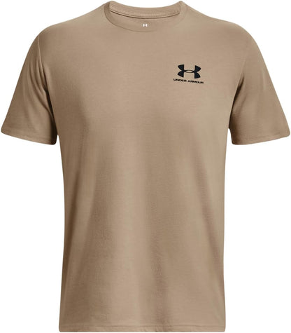 Men'S Sportstyle Left Chest Short-Sleeve T-Shirt , (237) Sahara / / Black , Medium