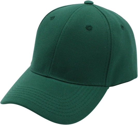 Baseball Cap Men Women - Classic Adjustable Plain Hat