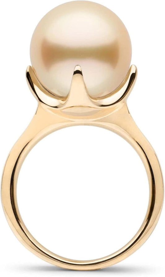 Oracle Collection Golden South Sea Cultured Pearl Ring