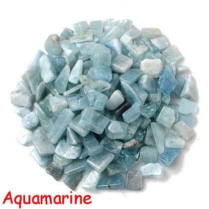 Natural Healing Crystal Mixed Stones Tumbled Chips Crushed Stone Gemstone Crystal Jewelry Aquarium Fish Tank Home Making Decoration