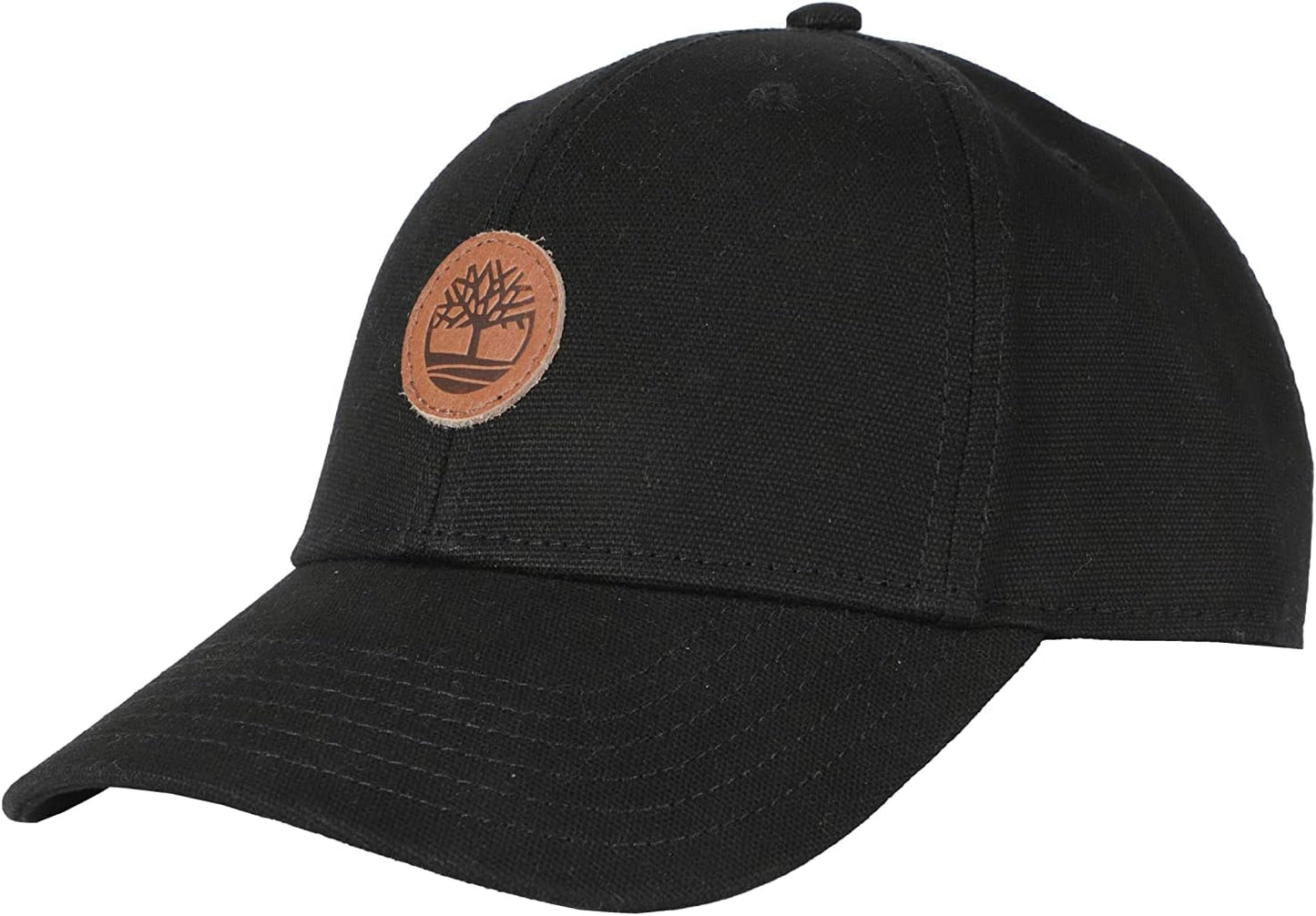 Men'S Baseball Cap with Leather Patch Logo