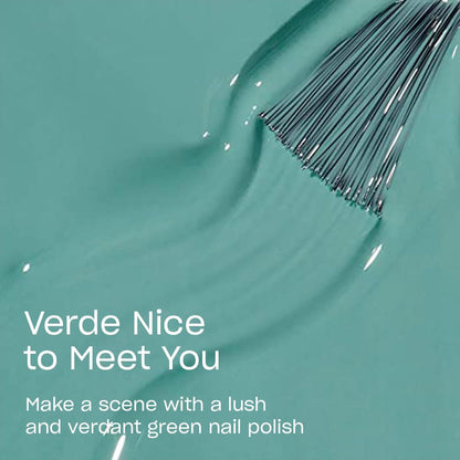 OPI Nail Lacquer Nail Polish | Opaque Light Green Crème Chip Resistant Nail Polish | Vegan, Fast Drying, Streak Free