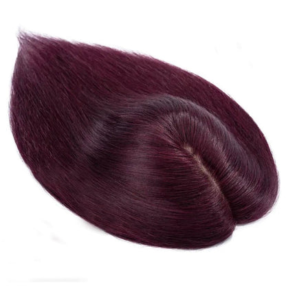 Hair Toppers for Women Real Human Hair Clip in Bangs Hair Topper with Fake Bangs Hair Clip Human Hair Pieces for Thinning