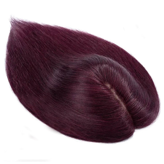 Hair Toppers for Women Real Human Hair Clip in Bangs Hair Topper with Fake Bangs Hair Clip Human Hair Pieces for Thinning