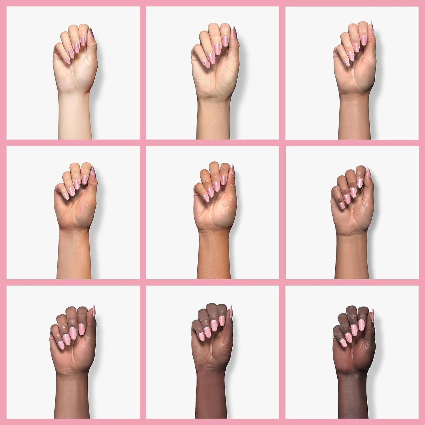 Jelly Pink Gel Nail Polish Set, 10 Colors Spring Summer Nude Kit Milky White Natural Gel, Soak off LED DIY Art Salon Manicure Gifts for Girls.