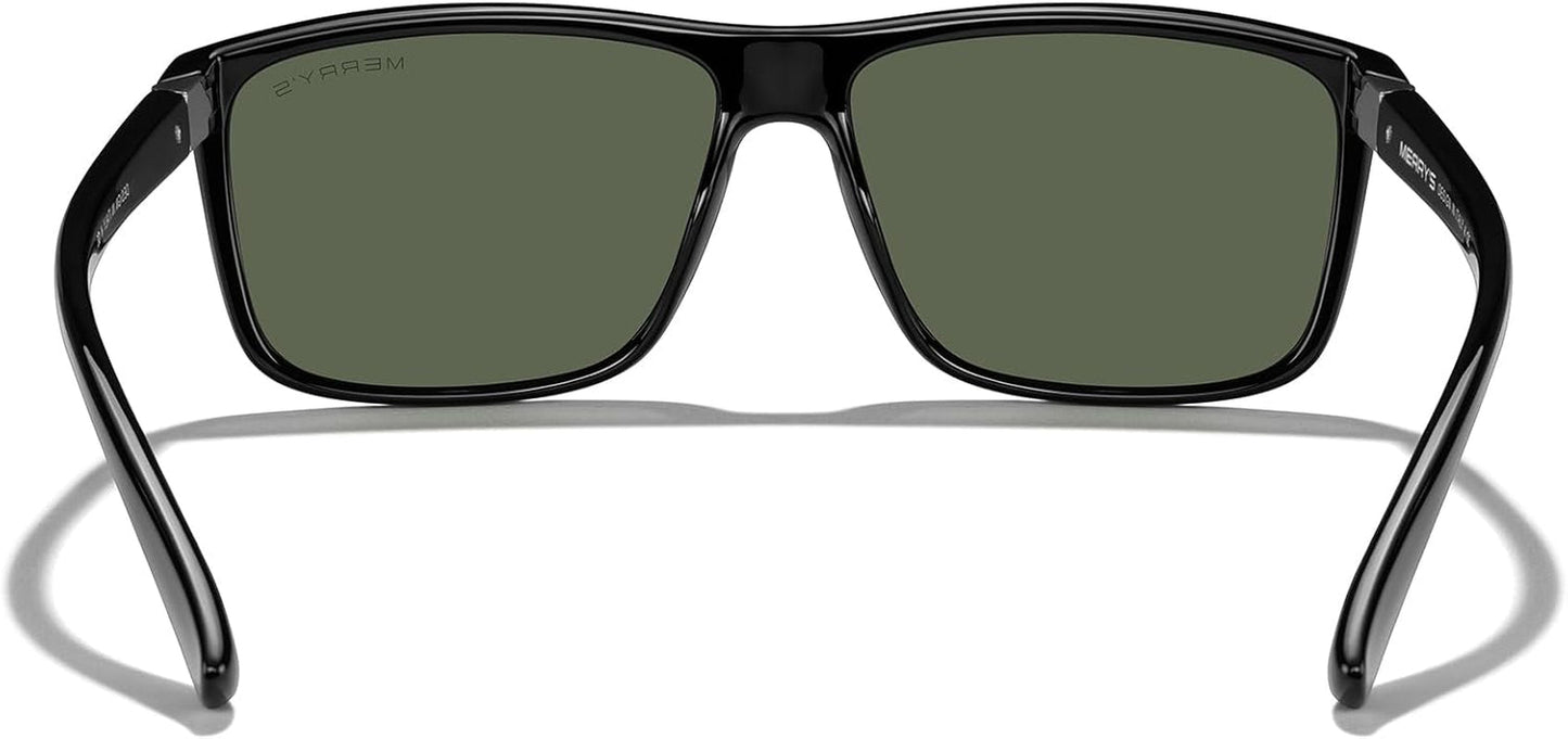 Rectangular Polarized Sports Sunglasses for Men Women Cycling Driving Fishing UV400 Protection S8225