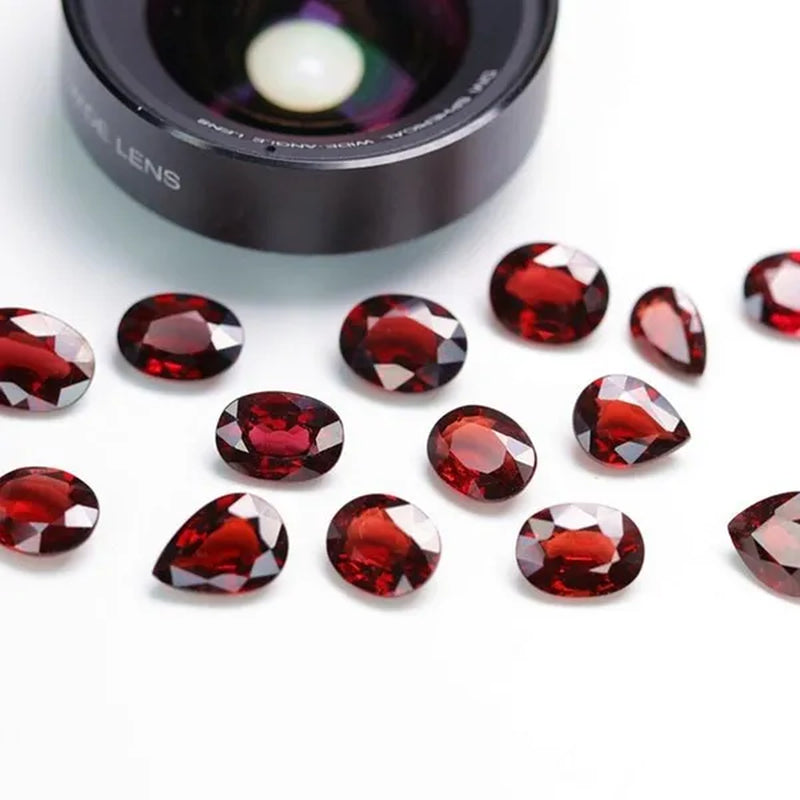 AAA Grade Exquisite Natural Pigeon Blood Ruby Loose Stone Fashionable Luxury Garnet Mozambique Not Inlaid DIY Gemstone Jewelry Main Stone