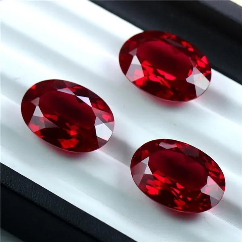 AAA Grade Exquisite Natural Pigeon Blood Ruby Loose Stone Fashionable Luxury Garnet Mozambique Not Inlaid DIY Gemstone Jewelry Main Stone