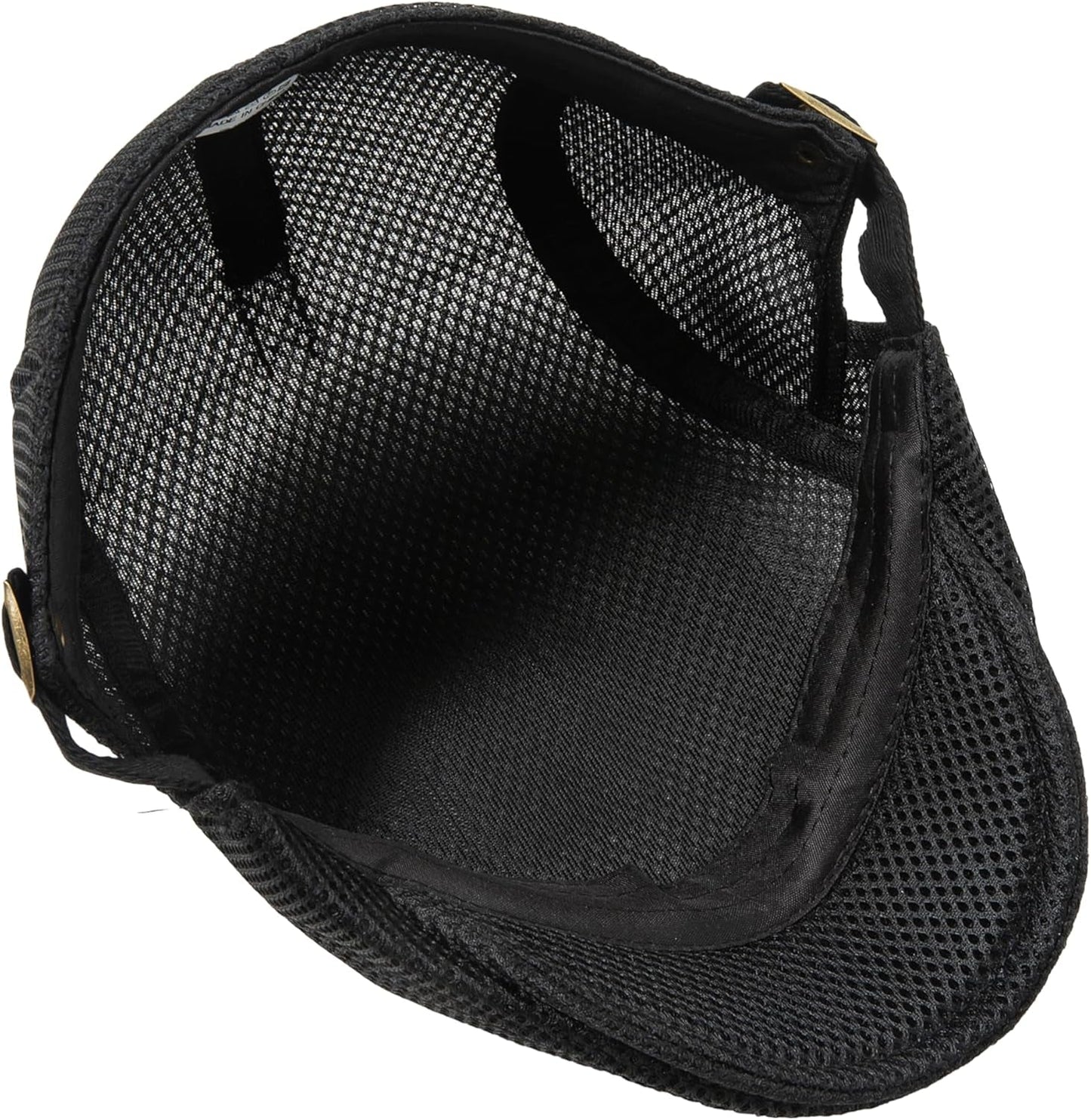 Men'S Breathable Mesh Summer Hat Adjustable Newsboy Beret Ivy Cap Cabbie Flat Cap Gatsby Driving Hunting Hats