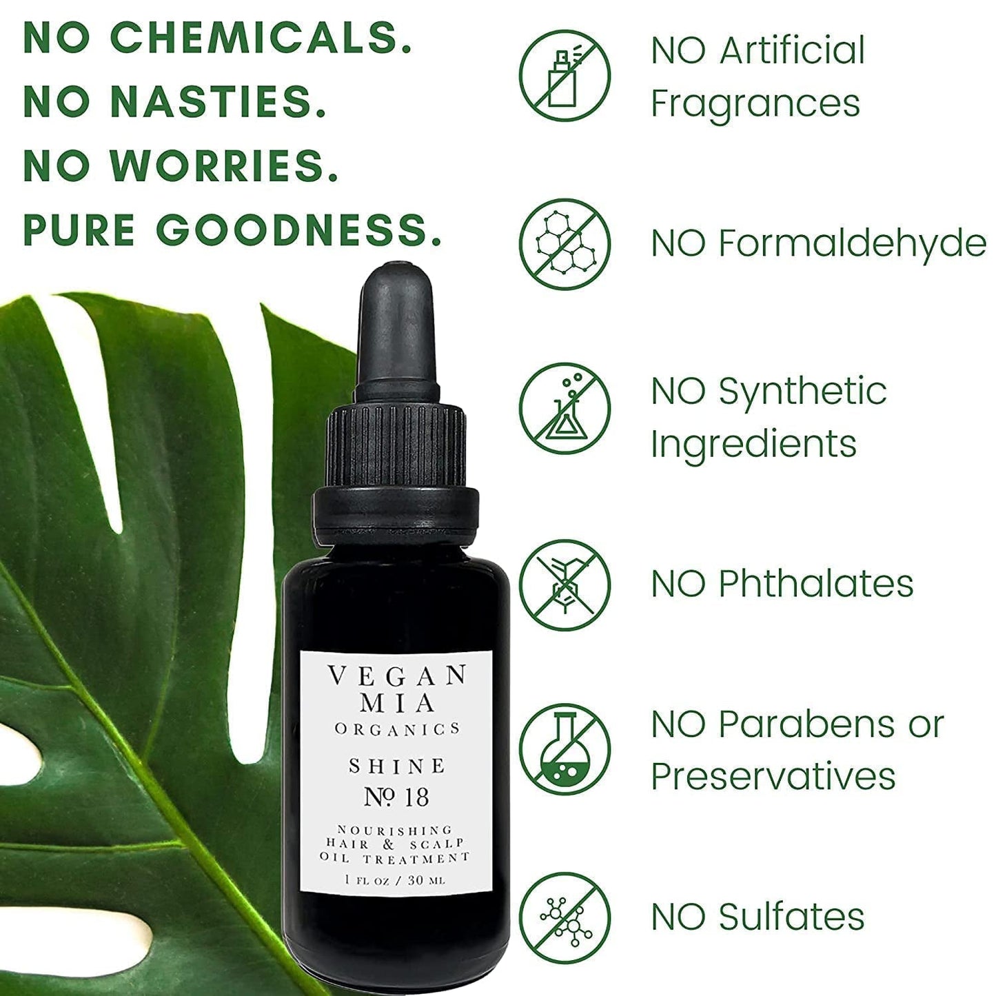 USDA Organic Rosemary Oil for Hair Growth with Castor Oil & More - Scalp Oil Treatment & Intense Nourishment to Get Healthier, Thicker & Shiny Hair Naturally, 1 Fl Oz Bottle