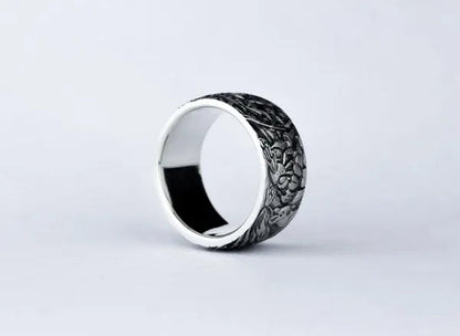 Exquisite 925 Sterling Silver Cat Ring Women Men Party Fine Jewelry