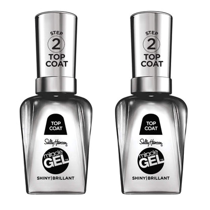 Miracle Gel™, Clear Top Coat 101, Long Lasting, Gel-Like Formula, No UV Lamp Needed, Clear Nail Polish