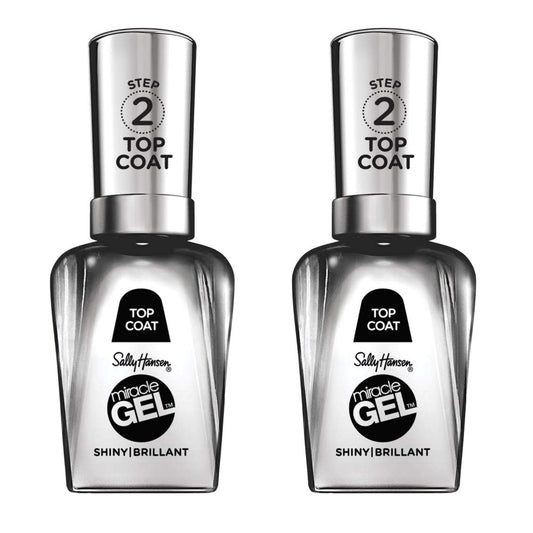 Miracle Gel™, Clear Top Coat 101, Long Lasting, Gel-Like Formula, No UV Lamp Needed, Clear Nail Polish