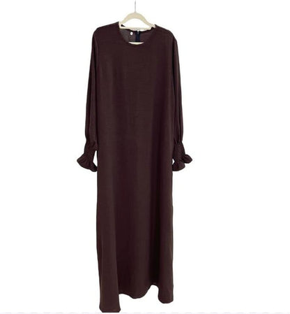 Women Prayer Dress Muslim Ramadan Garment Abaya Dubai Islam Jilbeb Long Dress without Hijab