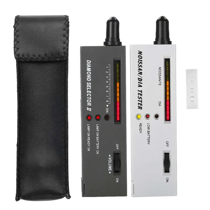 Jewerly Diamond Tester and Moissanite Tester, LED Diamond Detector Selector, Gems Stone Hardness Test Tool Diamond Testers - WORLD TIME VISITS