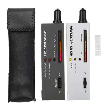 Jewerly Diamond Tester and Moissanite Tester, LED Diamond Detector Selector, Gems Stone Hardness Test Tool Diamond Testers - WORLD TIME VISITS