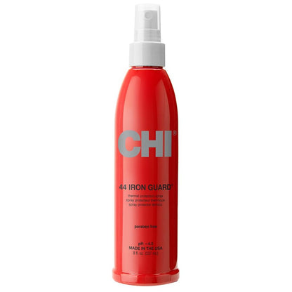 44 Iron Guard Thermal Protection Spray, Nourishing Formula Helps Resist Heat Damage to Hair & Tame Frizz, Clear, 8 Oz - WORLD TIME VISITS