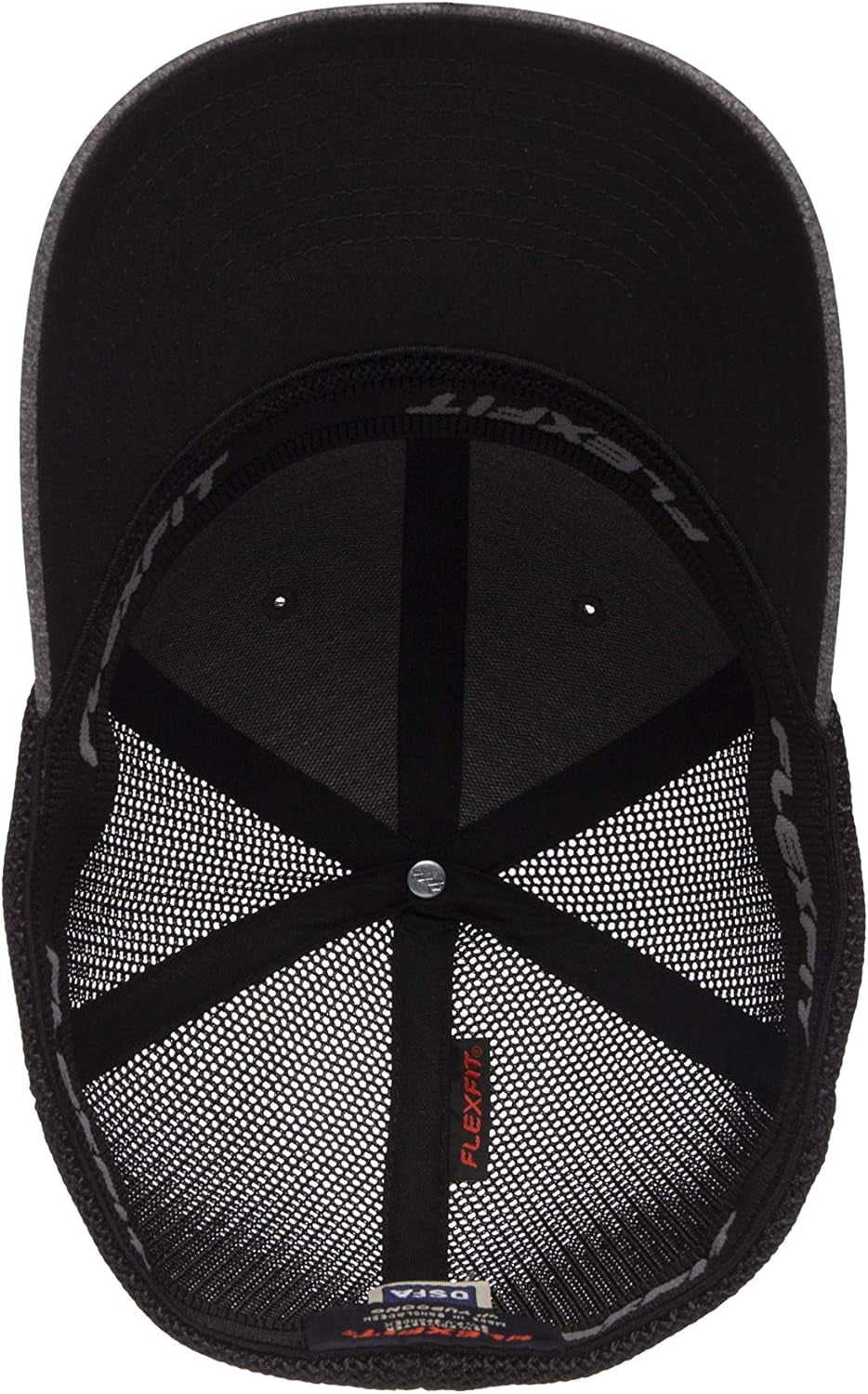 Men'S One_Size Trucker Cap, Black, Alpha