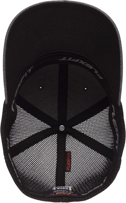 Men'S One_Size Trucker Cap, Black, Alpha